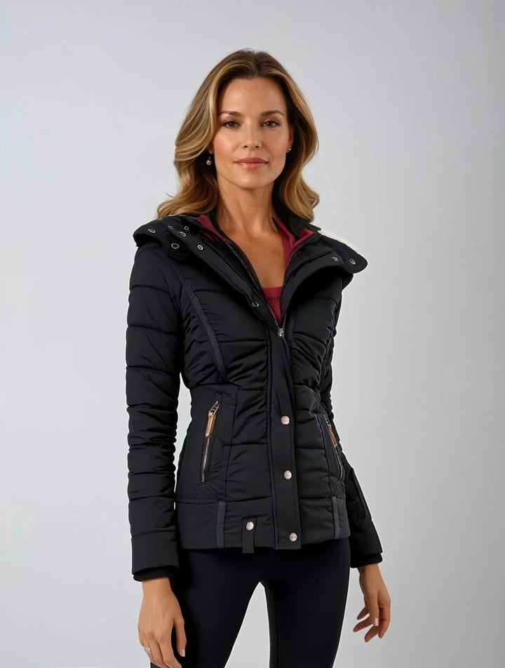 Asia - Winter fur coat with luxurious fur lining