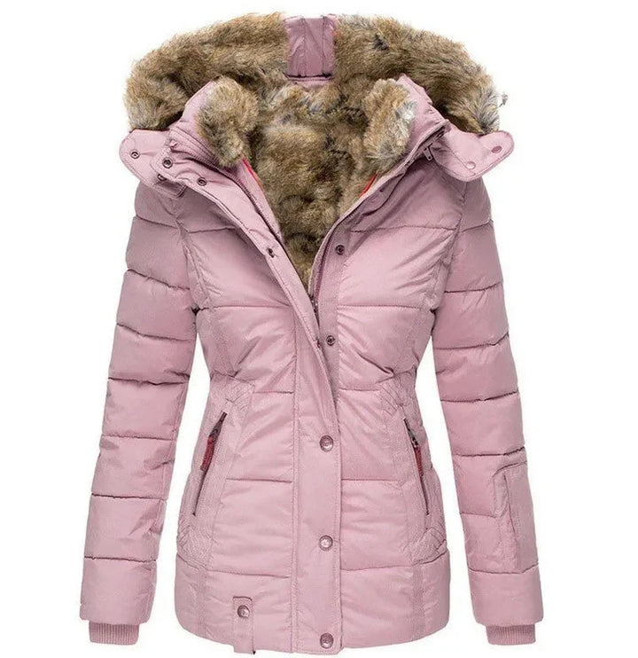 Asia - Winter fur coat with luxurious fur lining