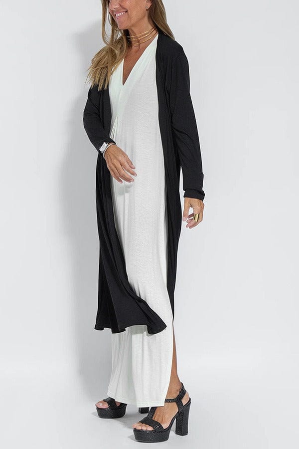 Amina™ | Graceful Dress & Cardigan Set