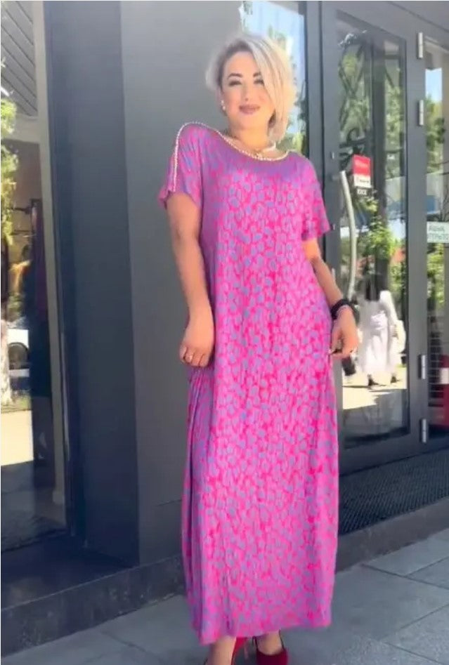 Chloe - Bold & Breezy Leopard Print Dress 💜🐆