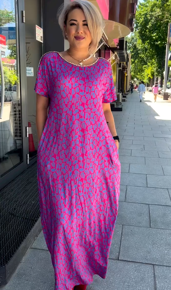 Chloe - Bold & Breezy Leopard Print Dress 💜🐆