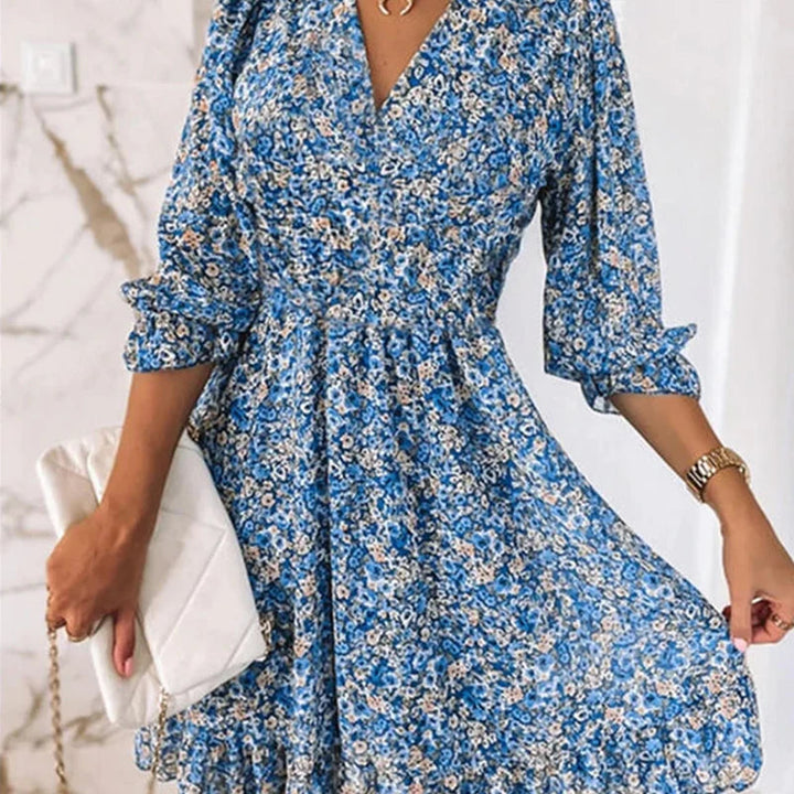 Laureen | Women's Comfortable Floral Print Dress