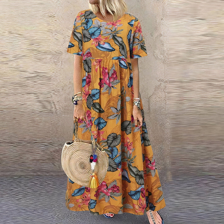 Masie - Comfortable floral dress