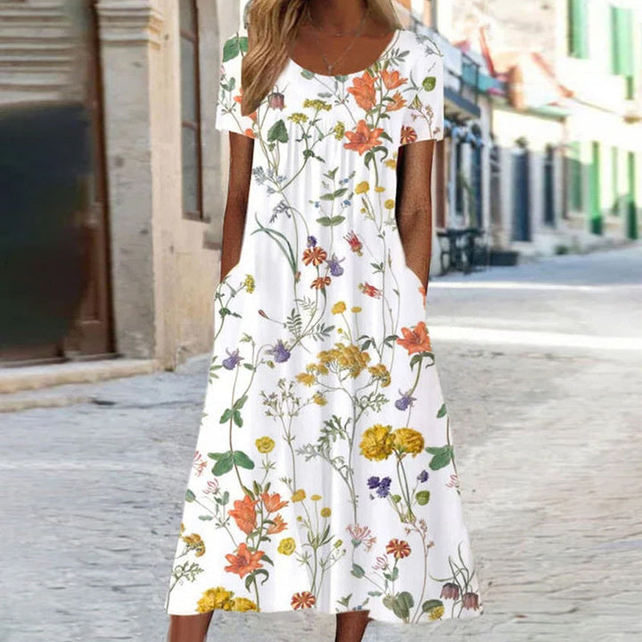 ISABELLA™ BOHO FLORAL DRESS