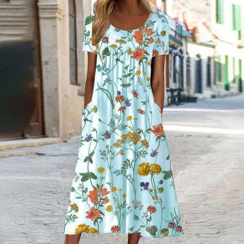 ISABELLA™ BOHO FLORAL DRESS