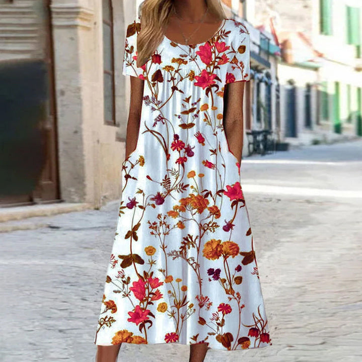 ISABELLA™ BOHO FLORAL DRESS