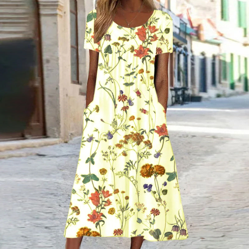 ISABELLA™ BOHO FLORAL DRESS