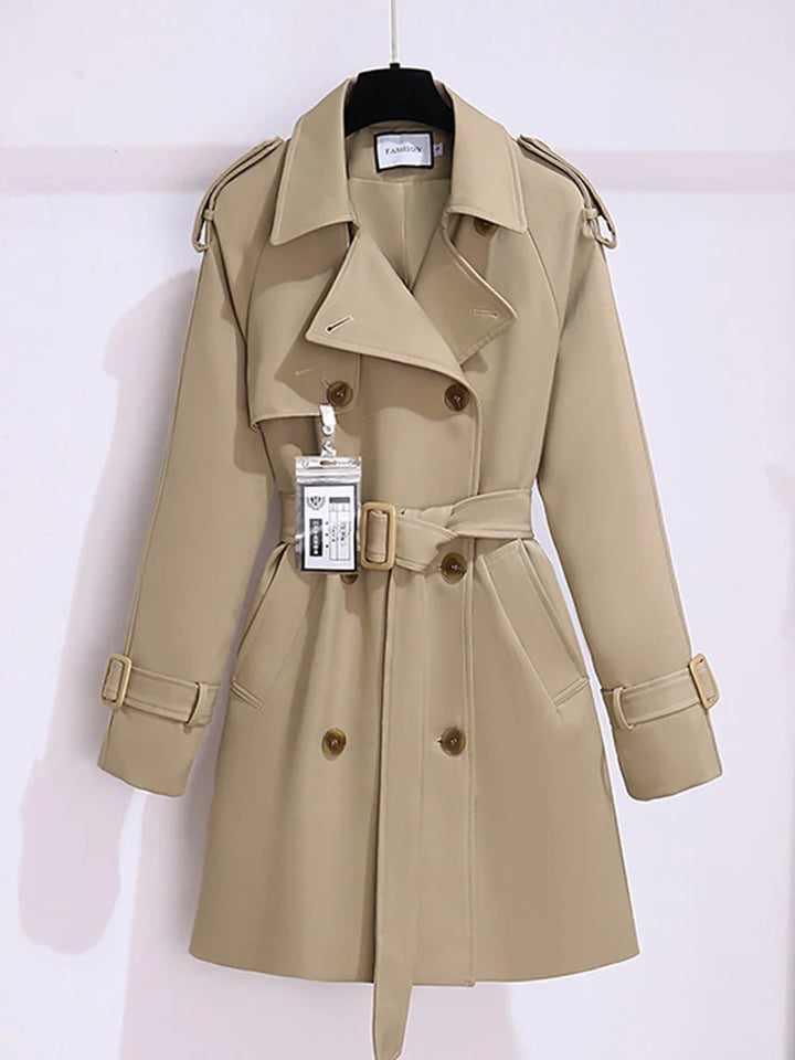 Callista - Elegant Women's Windbreaker Trench Coat