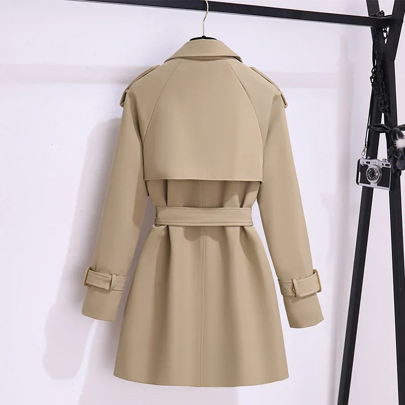 Callista - Elegant Women's Windbreaker Trench Coat