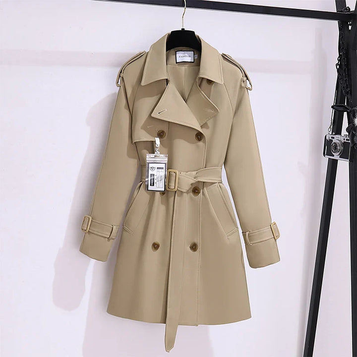 Callista - Elegant Women's Windbreaker Trench Coat