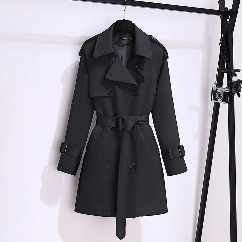 Callista - Elegant Women's Windbreaker Trench Coat