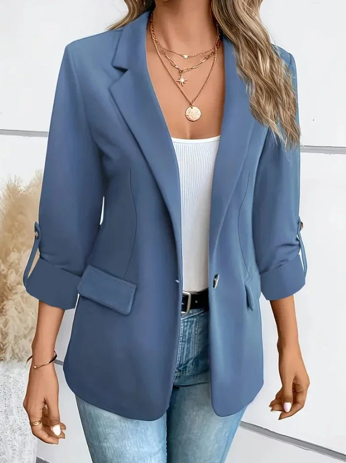 Celeste - Elegant Women's Long Sleeve Cardigan
