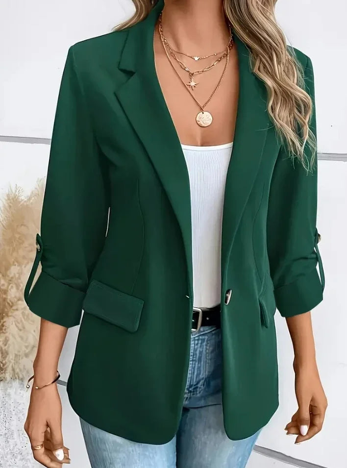 Celeste - Elegant Women's Long Sleeve Cardigan