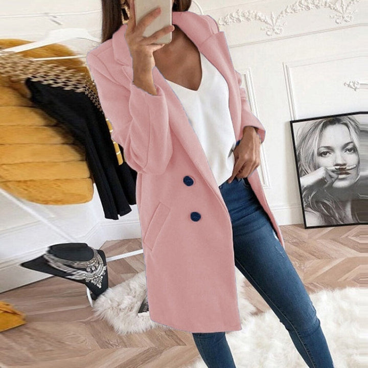 Chic Sienna - Classic tailored blazer coat for elegance