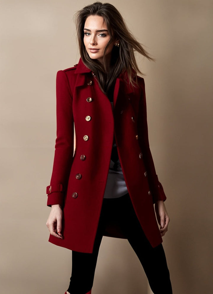 Delia - Elegant coat for women with timeless style
