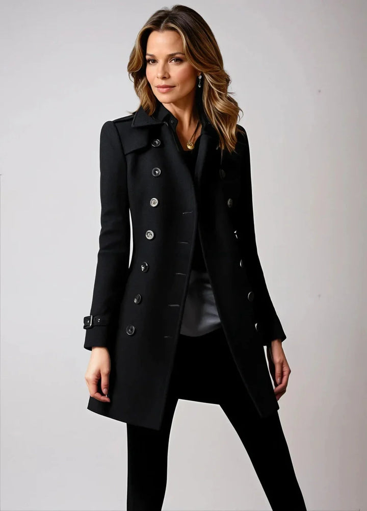 Delia - Elegant coat for women with timeless style