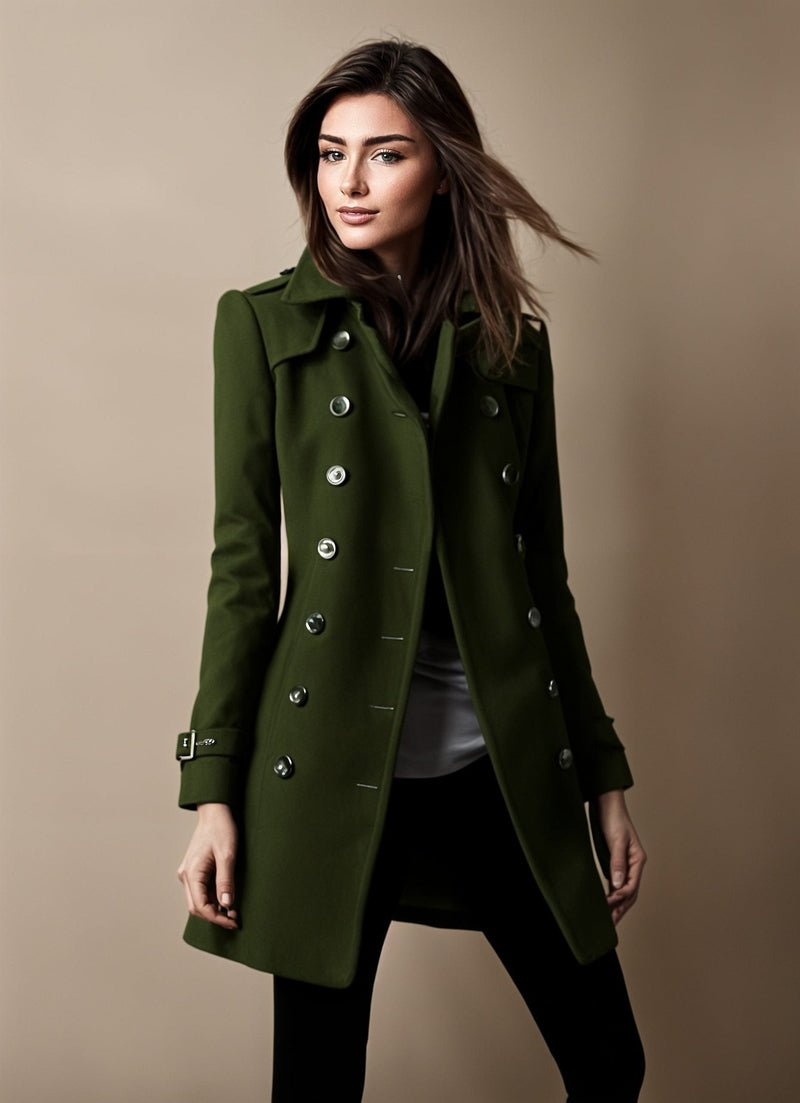 Delia - Elegant coat for women with timeless style