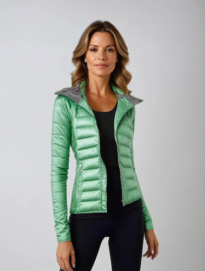 Senna - Elegant plush coat for winter warmth