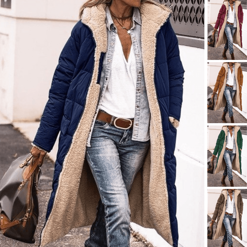 Karina - Elegant reversible cape for versatile style