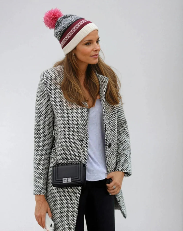 Liza - Elegant wool coat for stylish winter warmth