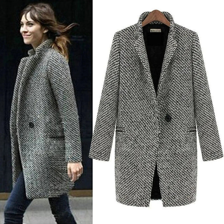 Liza - Elegant wool coat for stylish winter warmth