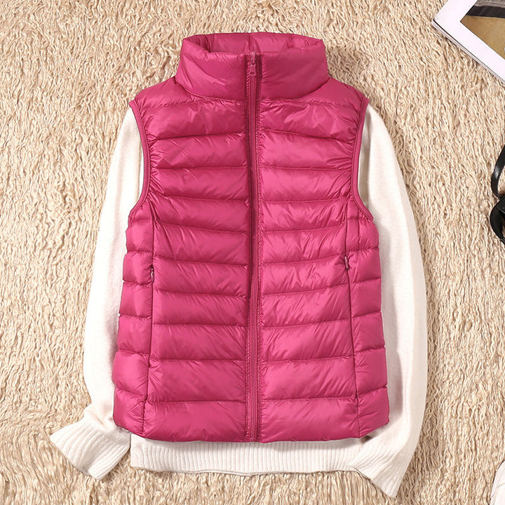 Lydia - Stylish elegant bodywarmer for cozy layering