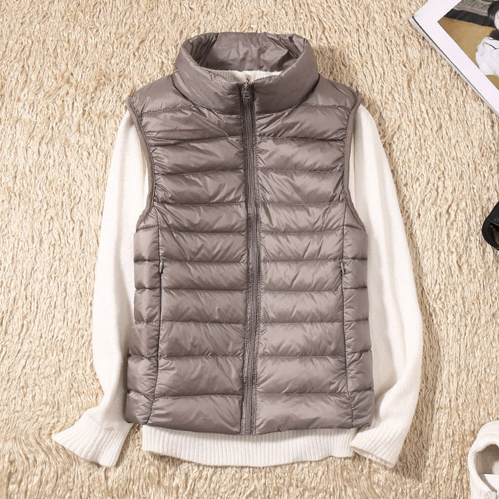 Lydia - Stylish elegant bodywarmer for cozy layering
