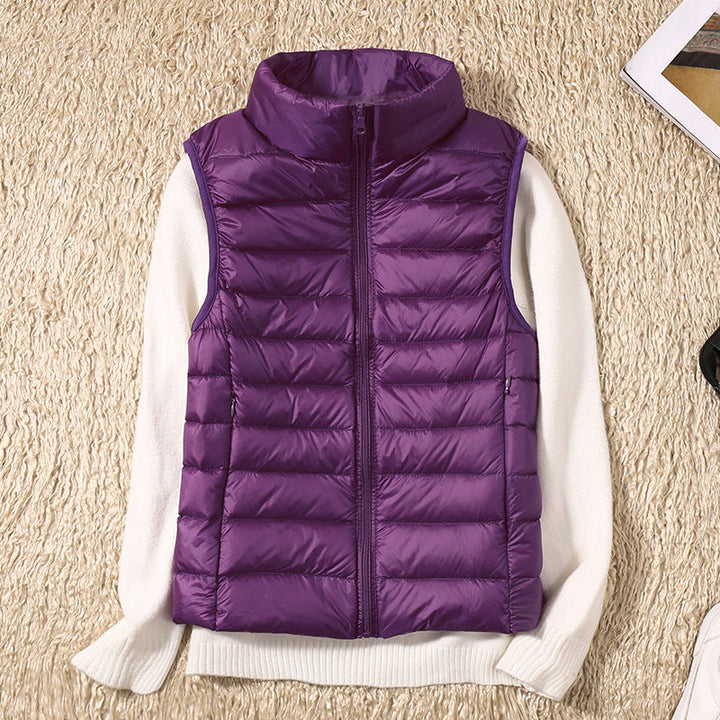 Lydia - Stylish elegant bodywarmer for cozy layering