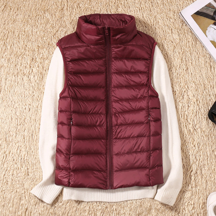 Lydia - Stylish elegant bodywarmer for cozy layering