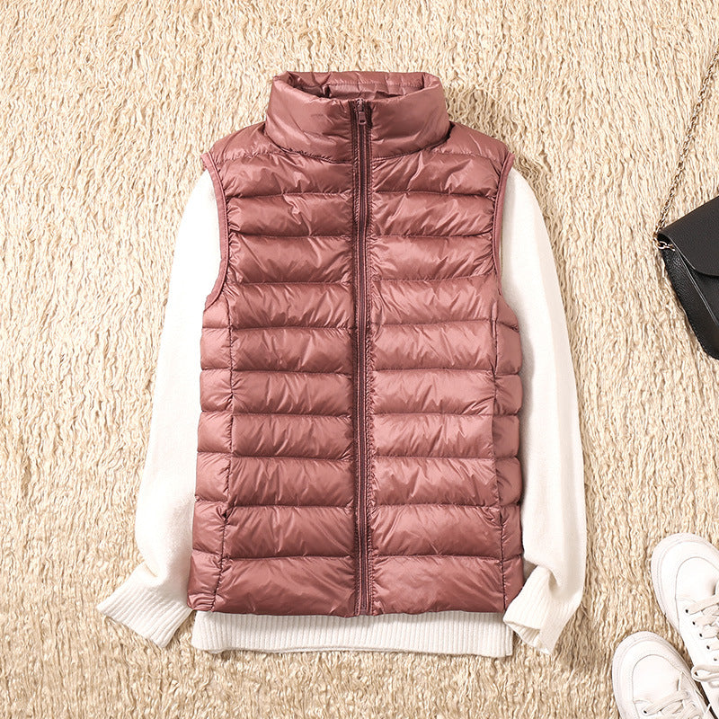 Lydia - Stylish elegant bodywarmer for cozy layering