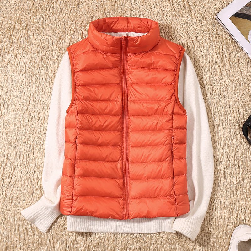 Lydia - Stylish elegant bodywarmer for cozy layering