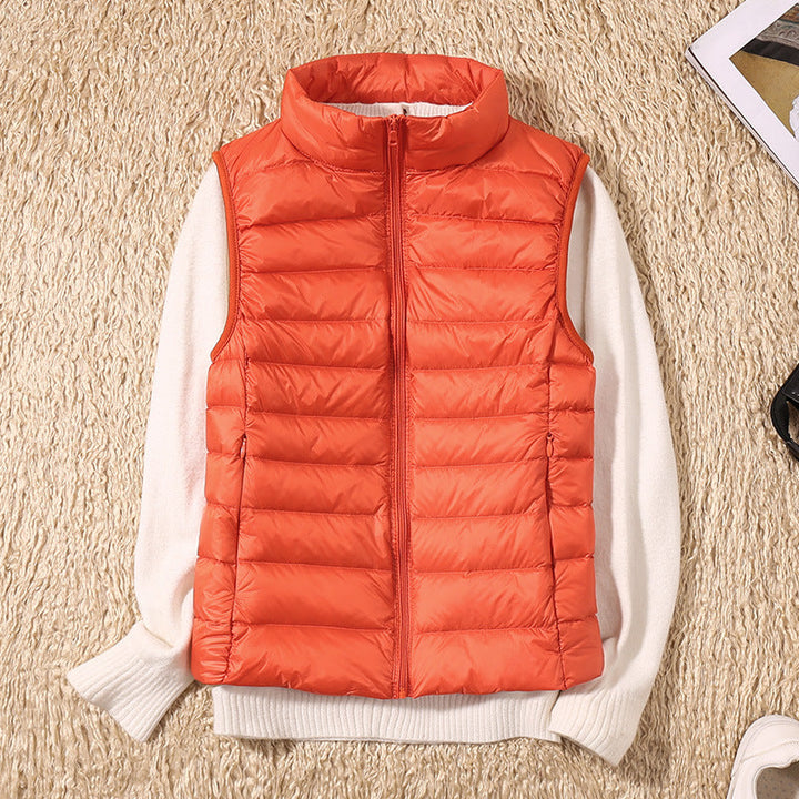 Lydia - Stylish elegant bodywarmer for cozy layering