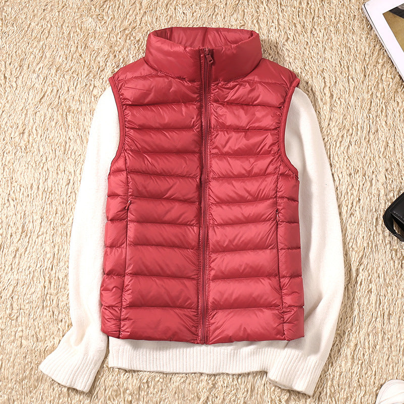 Lydia - Stylish elegant bodywarmer for cozy layering