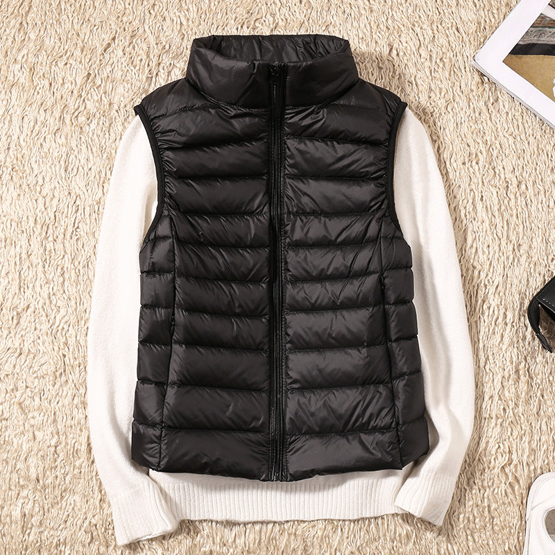Lydia - Stylish elegant bodywarmer for cozy layering
