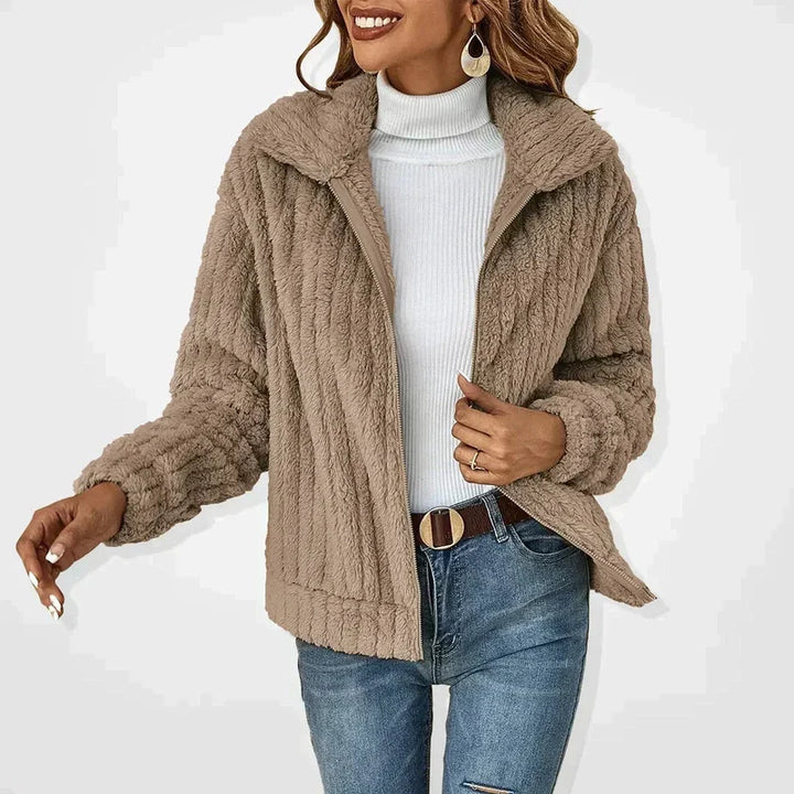 Maya - Casual cardigan with elegant shawl collar