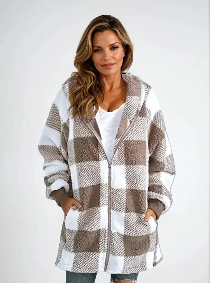 Mia - Stylish and comfortable fleece jacket for women