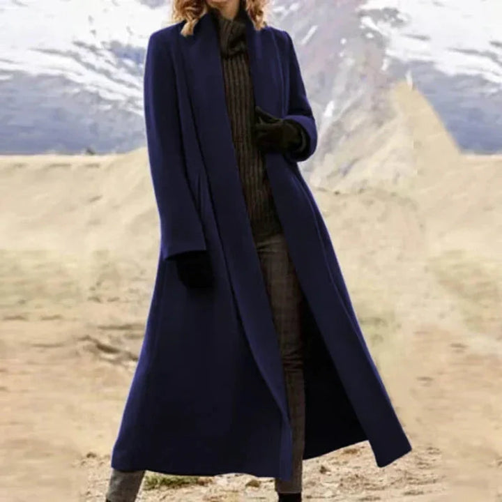 Ophelia - Long and timeless wool coat for elegant style