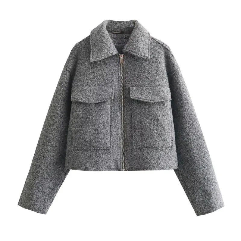 Sophie - Chic short tweed jacket for elegant style