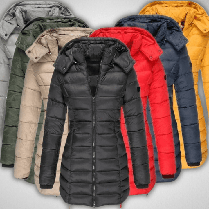 Sophie - Stylish lined winter coat for elegance