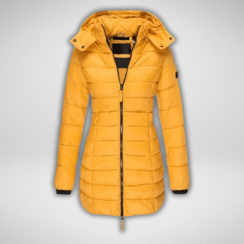 Sophie - Stylish lined winter coat for elegance