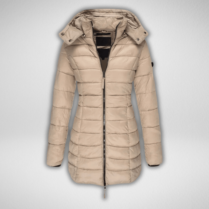 Sophie - Stylish lined winter coat for elegance