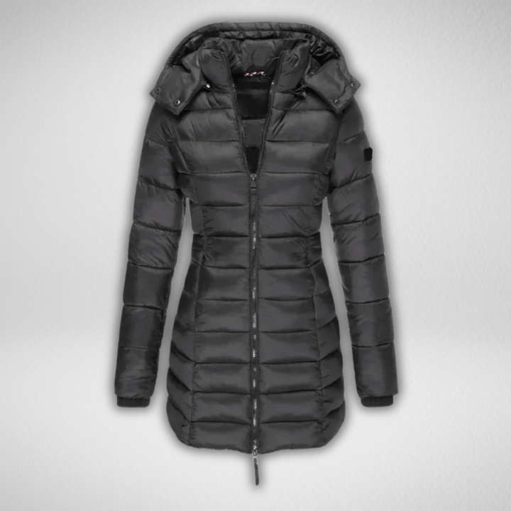 Sophie - Stylish lined winter coat for elegance