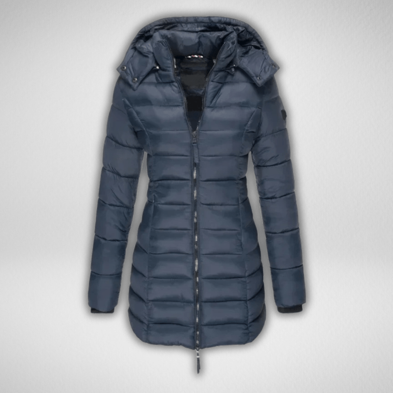 Sophie - Stylish lined winter coat for elegance
