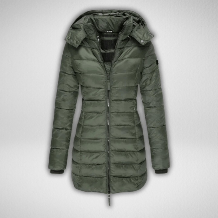 Sophie - Stylish lined winter coat for elegance