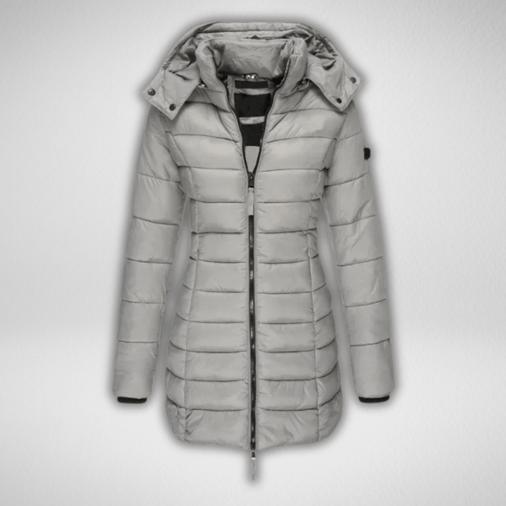 Sophie - Stylish lined winter coat for elegance