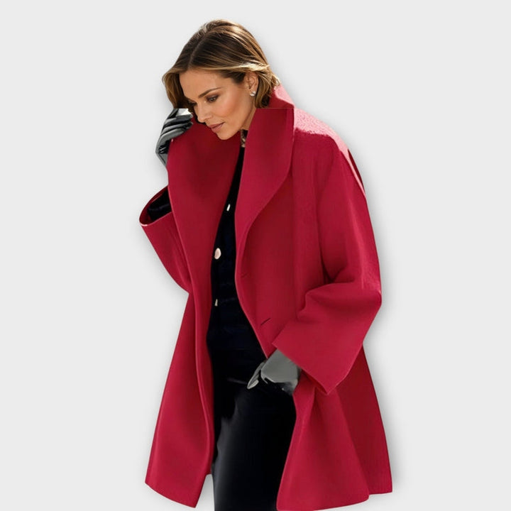 Vivienne - Elegant windproof wool jacket for timeless style