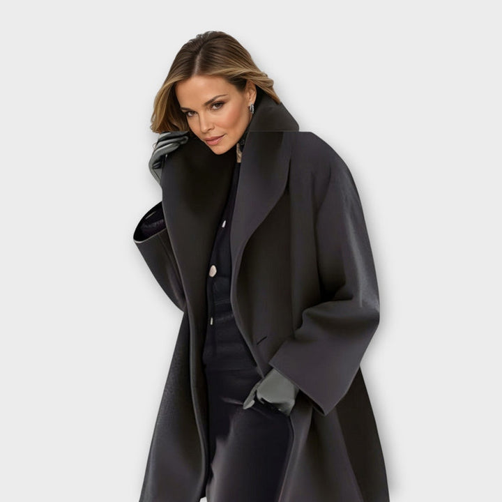 Vivienne - Elegant windproof wool jacket for timeless style