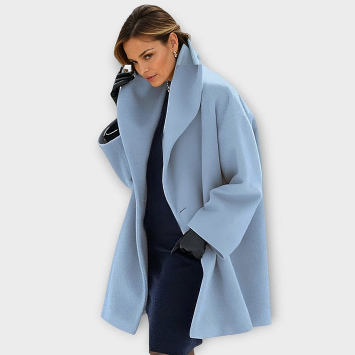 Vivienne - Elegant windproof wool jacket for timeless style