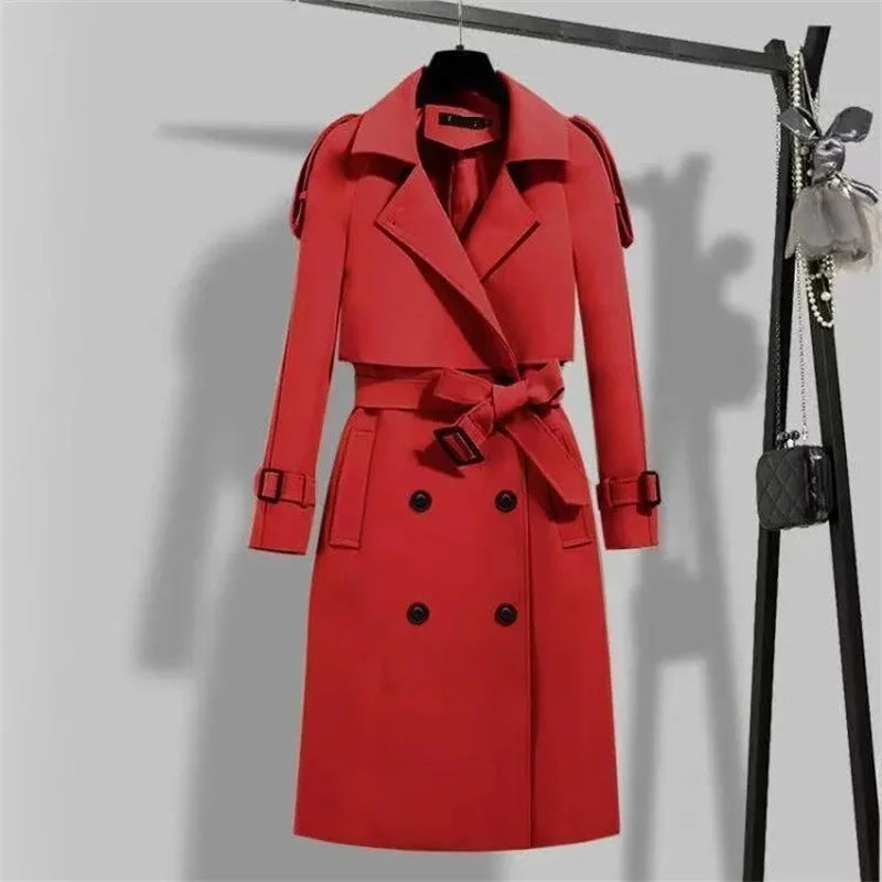 Wren - Stylish Women's Windproof Trench Coat