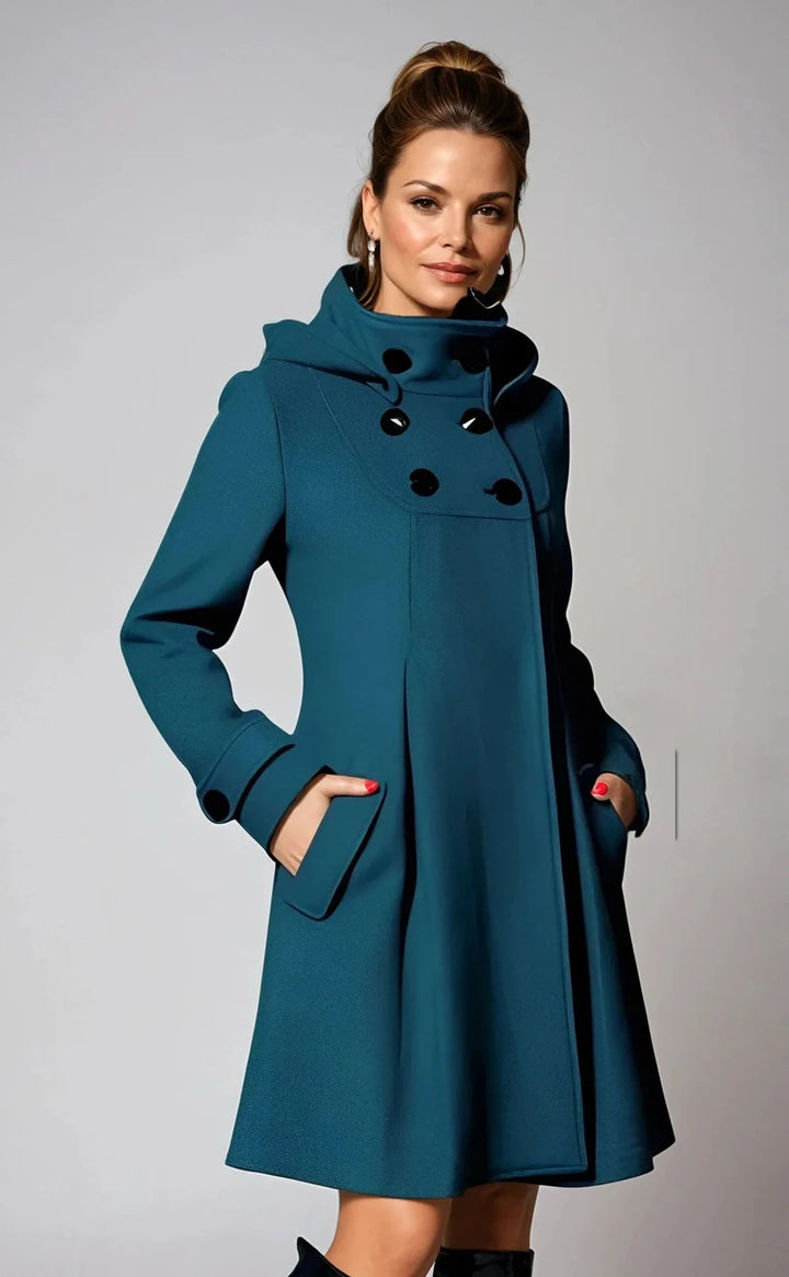 Bella - Elegant cashmere coat for timeless style and warmth